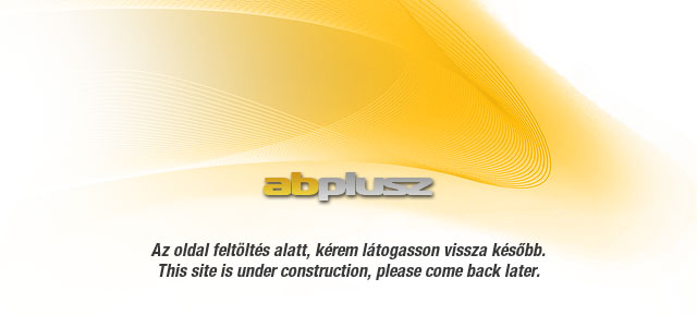 Az oldal felt�lt�s alatt, k�rem l�togasson vissza k�s�bb.